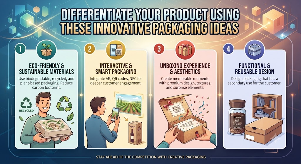 Differentiate your product using these innovative packaging ideas